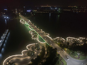 ?；◢u入島橋梁夜景照明工程